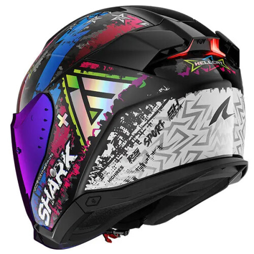 Shark (L) Shark Skwal i3 Jet Hellcat Black / White / Blue / Red 2