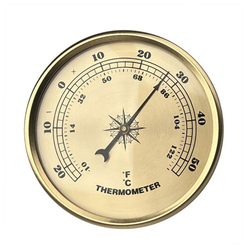 70mm Round Dials Analog Thermometers With High Accuracy Sensors