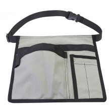 Multipurpose Work Pouch Tool Belt Tear Resistant Fabric-Grey