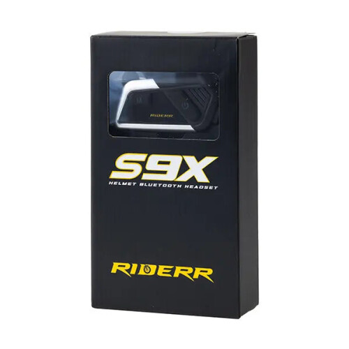 Riderr S9X Bluetooth Headset Black