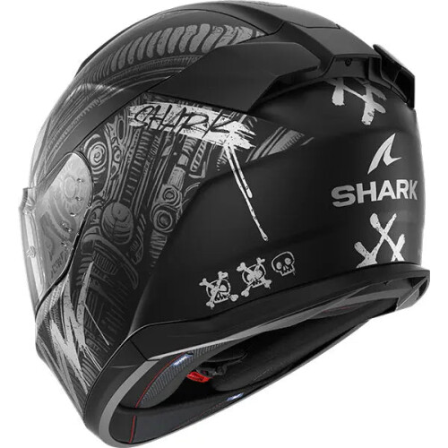 Shark (XS) Shark D-Skwal 3 Shiever Matt Black / Anthracite / Silver 2