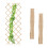 Ensemble de treillis extensible pour plantes, 180 x 90 cm, fixation murale 1
