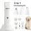 Multiple Use Canine Coat pruner 4 Replaceable Attachments To 5
