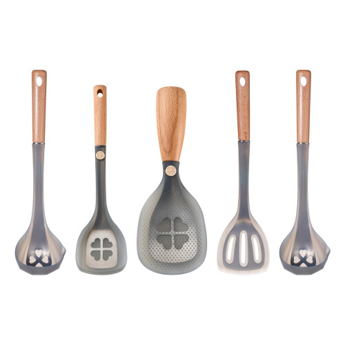 Ergonomic Handle Silicone Spoon/Spatula-New oil filter spoon 1