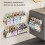 Multifunctional Two Tiers Shoe Stand With-Milky white 3