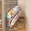 Multifunctional Two Tiers Shoe Stand With-Milky white 7