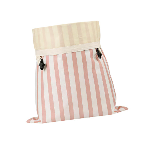 Practical Organic Bread Storage Bag with-Big pink stripes