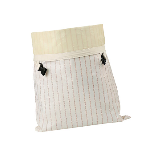 Extra Large Organic Bees Wax Bread Storage-Pink small stripes