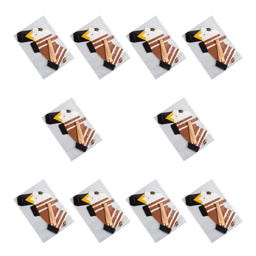 10Pieces Graduation Party Favors Boxes Feature Classical Cap-1