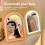 LED Vanity Mirror 3Light Setting For Flawlessly-Pink 4