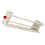 Multifunctional Two Tiers Shoe Stand With-Milky white 1