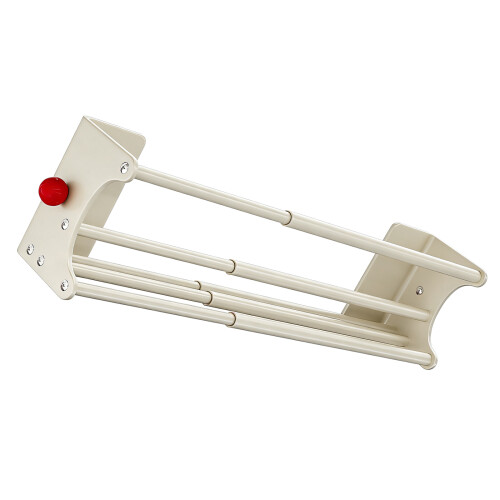 Multifunctional Two Tiers Shoe Stand With-Milky white