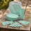GEEZY (Blue) GEEZY Large Plastic Picnic Camping Party Dinner Plate Mug Cutlery Set Storage Box 1
