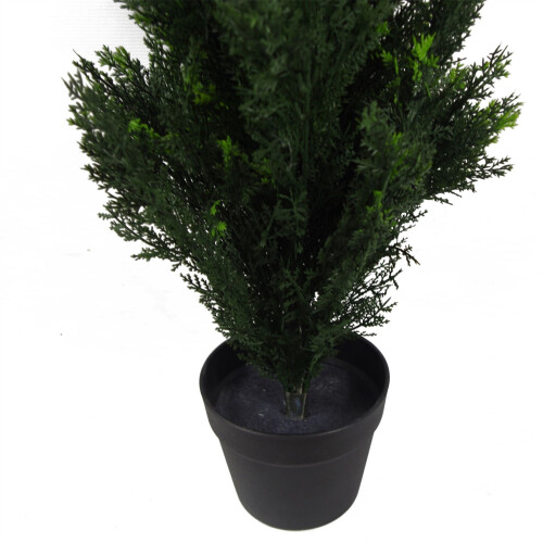 Leaf 90cm Artificial Cedar Cypress Topiary UV Resistant 2