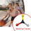 2Pcs Reflex Training Tossing Stick Improving Reaction Speed Trainer Hand-Eye Coordination Baseball for Pre-Game Warm-Ups 5