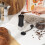 Salter Salter Manual Coffee Grinder Adjustable Ceramic Burr Hand Crank Easy Clean Black 5