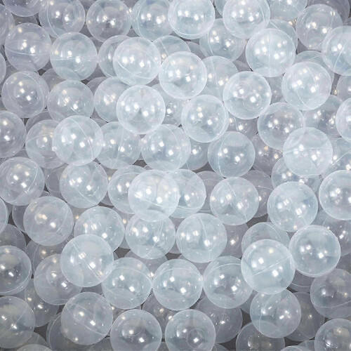 (Clear) Ocean Ball Bobble Ball Pool Macaron Thickened Eco-Friendly Plastic Inflatable Toy