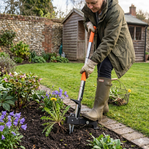 Lazy-Weeder Stand Up Weed Puller Removal Tool 1