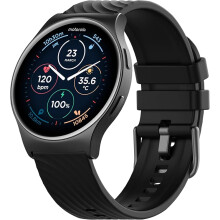 Motorola Moto Watch 120 - Premium Bluetooth Smartwatch with AMOLED Display, 10 Day Battery, Heart Rate & SpO2 Tracking, Fitness & Health Monitoring