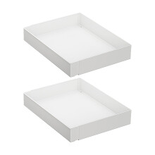 Extendable Sink Area Storage Rack Plastic Cabinet Shelf No-2