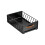 Multiple Purpose Sliding Cabinet Shelf 25cm Carbon Steel-Black 1