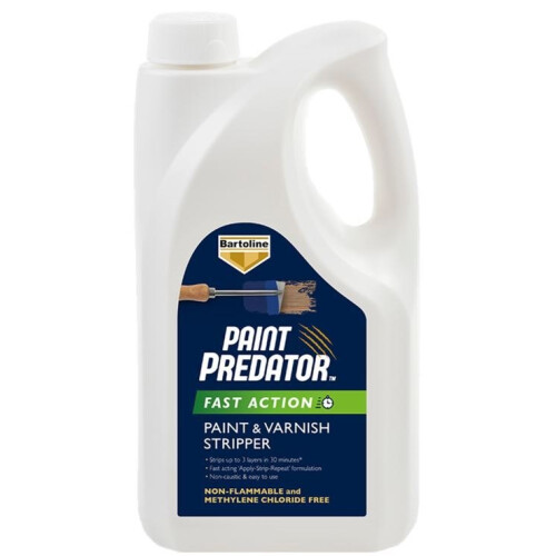 Bartoline Paint Predator Fast Action Paint and Varnish Stripper 2.5 Litre