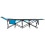 Camp Bed, Blue, 190 cm, Portable Folding Design 6