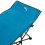 Camp Bed, Blue, 190 cm, Portable Folding Design 7