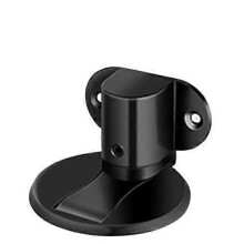 (Black) Adjustable Door Stop Punch-free Strong Magnetic Anti-collision Door Stopper Invisible Bedroom Door Bathroom Floor Door Stop