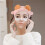 Pink Soft Plush Headband for Skincare and Makeup Routine 3