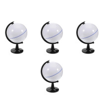 4Stk Blank Modell Kunststoff Bunt Für Kreative DIY Projekte
