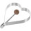 Eierschalen Form Eierpfanne Pancake Ring Silber 7