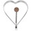 Eierschalen Form Eierpfanne Pancake Ring Silber 10