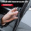 2Pcs Auto Interior Rubber Trim Seal Strong Rubber-1.8 meters 3