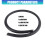 2Pcs Auto Interior Rubber Trim Seal Strong Rubber-1.8 meters 4