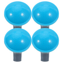 4Pcs Blue Plastic Watering Can Nozzle Set for Garden Sprinkler Heads