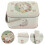 Beige Holiday Tinplate Storage Box Multiuse Candy Cookie Gift 7