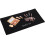 Makeup Desk Mat Black Cloth 1pack Easy To Clean Sleek Design 7