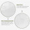 Cup For Makeup Brushes Transparent 1set 6*3.4inch Pet Plastic 5