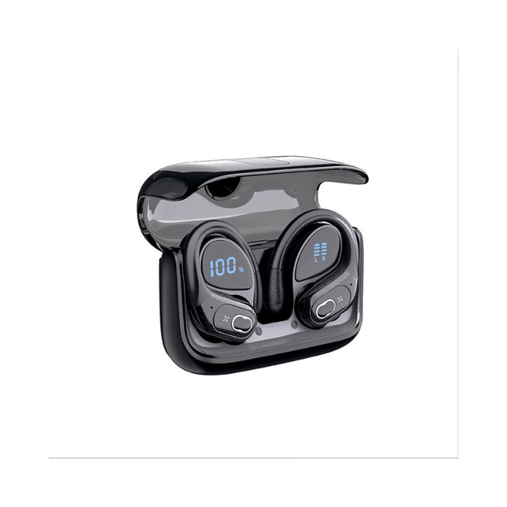 Wireless Earbuds Sport 5.3 Headphones With Hd Enc Noise Cancelling Mic, In Ear Headsets Black 4714146531354