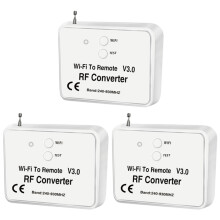 3X Universal Wireless Wifi to RF Converter Phone Instead Remote Control 240-930Mhz for Home
