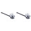 2X Drum Microphone Stand Pressing Ring Microphone Holder with Gooseneck Drum Accessories 1