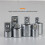 6pc Socket Converter Adaptor Set Sleeve Adapter 1/2,3/8,1/4 Interchangeable Adapter Ratchet Wrench Attachment 4