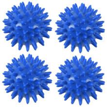4Pc Spikey Massage Soft Per Feet Bracciolo Posteriore Blu 5.5cm