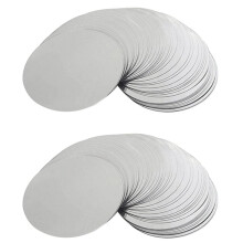 400 Pcs 3 Inch Silver Wine Pourer Discs Drip-Proof Drip Pouring pour Spout pour Wine Thin Slice
