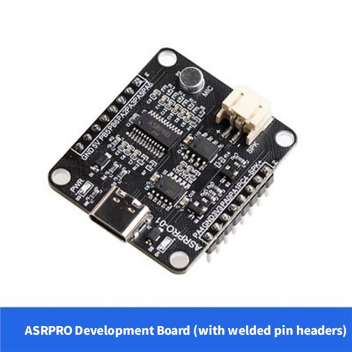 ASR-PRO Development Board Speech Recognition Control Module AI Offline Recognition Module Pin Header Already Soldered 4M 2