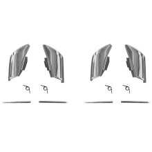 2Pair Front  Adjust Lock Backrest Handle  Chrome for - W204 W207 C204 A2079108506 A2079108606 B