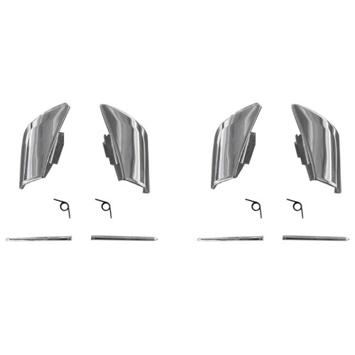 2Pair Front  Adjust Lock Backrest Handle  Chrome for - W204 W207 C204 A2079108506 A2079108606 B