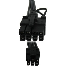 6-Pin to 8-Pin PCIe PCI-E Video Card Power Cable for  Pro Tower (Pack of 6)