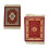 4x  Persian Woven Coasters Carpet Pattern Coaster Dining Table Decoration Technology.Red 2
